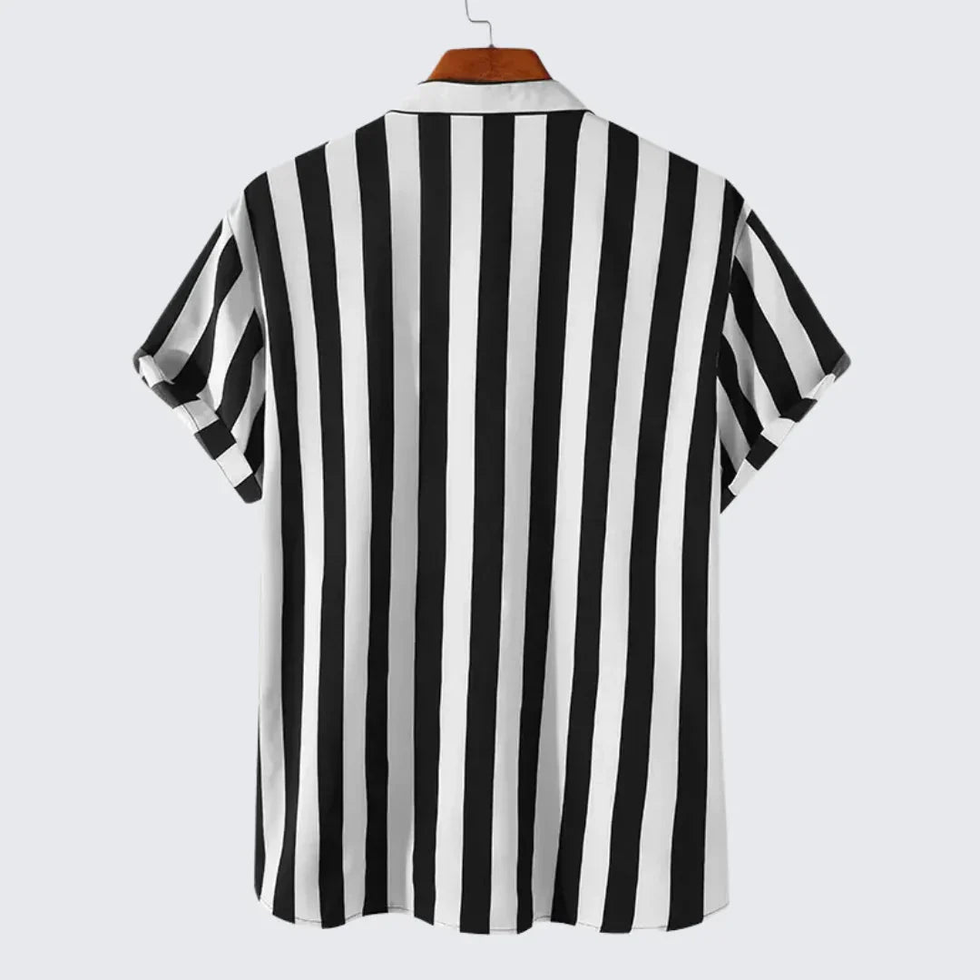 Camisa Masculina de Manga Corta Cancún