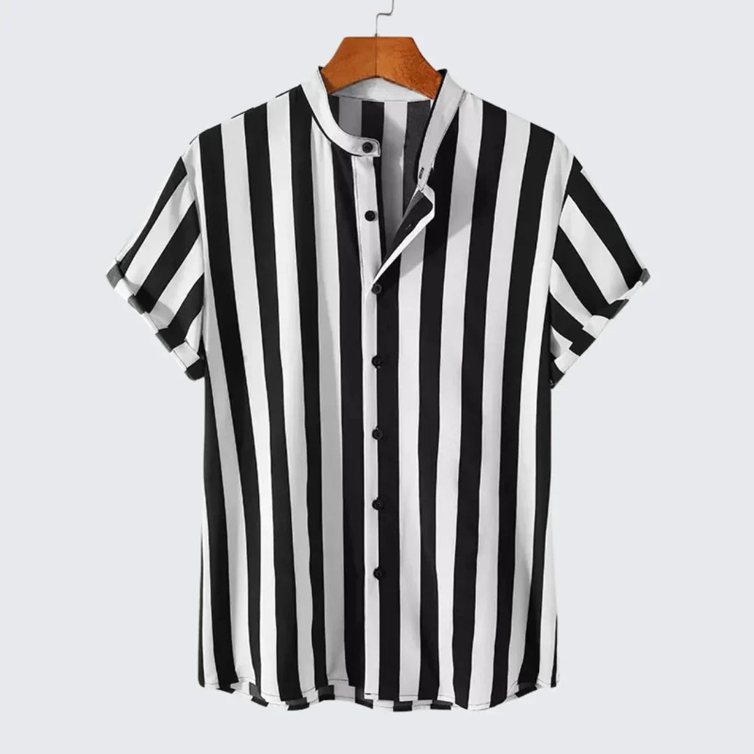 Camisa Masculina de Manga Corta Cancún