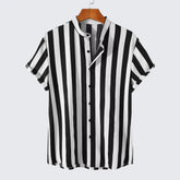 Camisa Masculina de Manga Corta Cancún